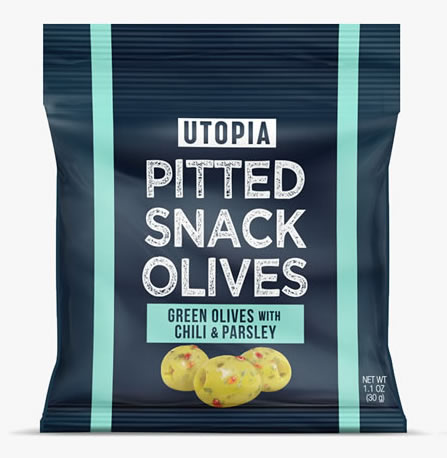 Green Olives with Chili & Parsley